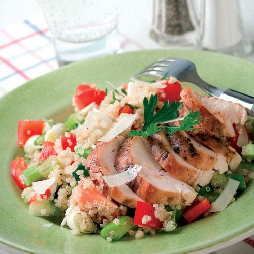 Quinoapilaff med stekt kycklingfilé Hemmets Journal