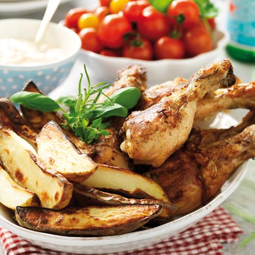 Kycklingben med chilidipp - Hemmets Journal