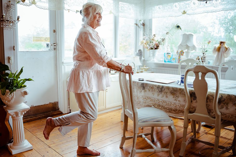 Christina Schollin lindrar sin artros med en app: