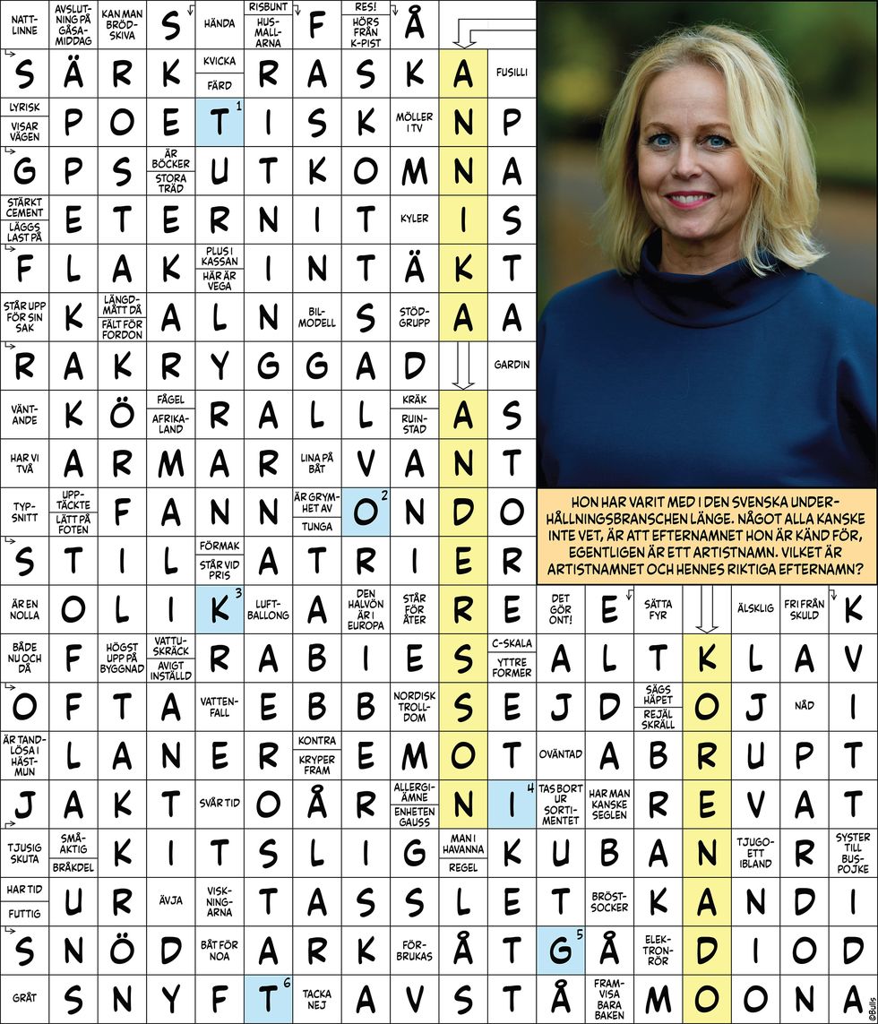Vinnare Kryssa med humor