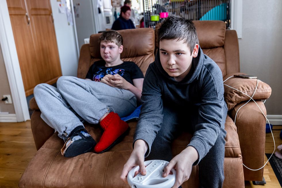 Lena öppnade sitt hem för ukrainska Olena: