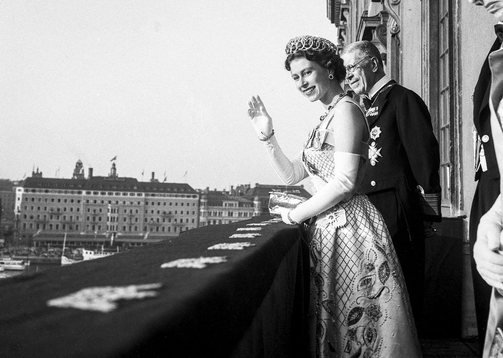 När drottning Elizabeth besökte Sverige – 12 historiska ögonblick