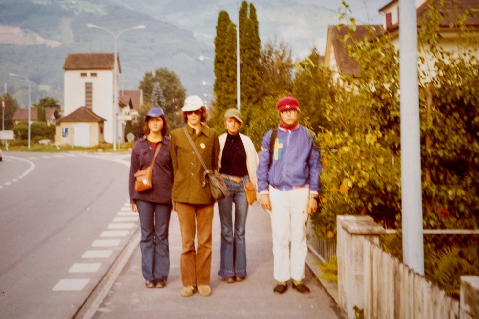 Ragnhild och Bert-Inge möttes på tågluff 1972: