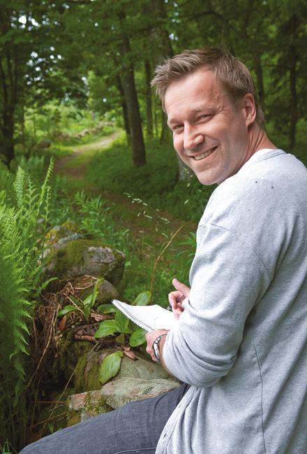 Jag målar helst i gryningen innan barnen vaknat