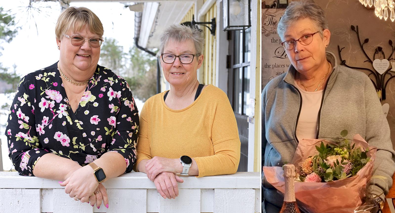 Vännerna ryckte in när Birgittas hjärta stannade: “Utan dem hade jag inte suttit här idag”