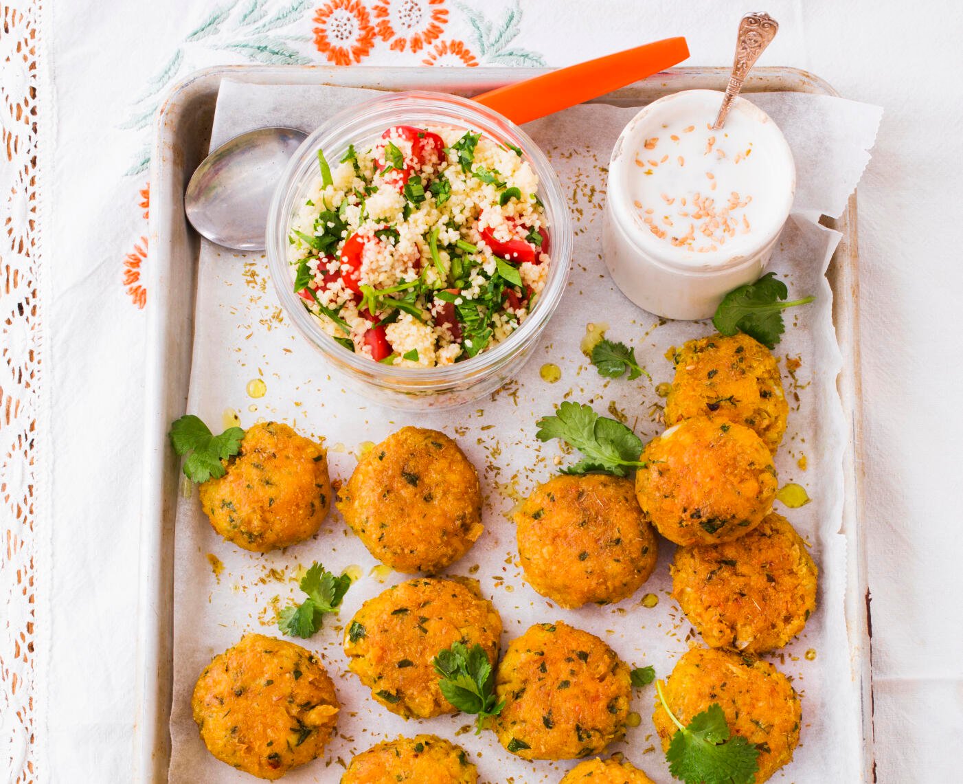 Falafel med couscous Icakuriren