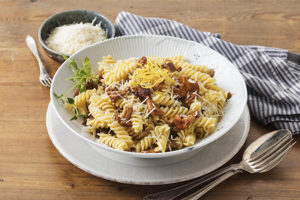 Pasta med kantareller Icakuriren