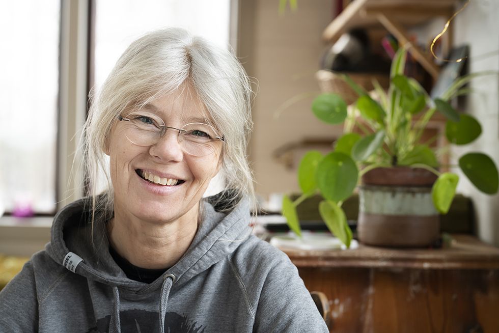 Kim, 53, sålde allt, hoppade av ekorrhjulet och byggde ett Tiny House: