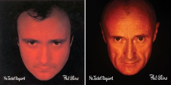 Bilder: Phil Collins har satt sitt äldre jag på albumen