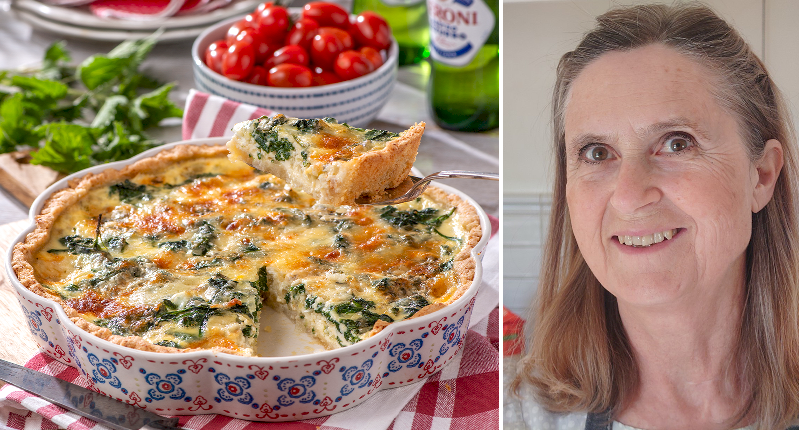 Läsarrecept: Krämig paj med ädelost